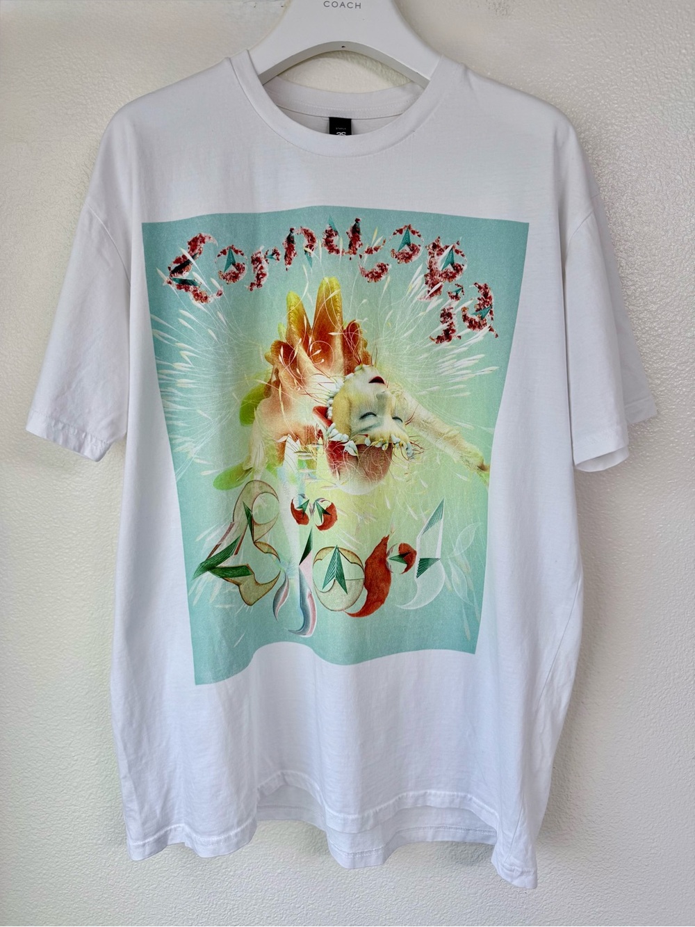 Official Björk Cornucopia Tour Concert Tee White Men’s XL AS Colour Staple Merch